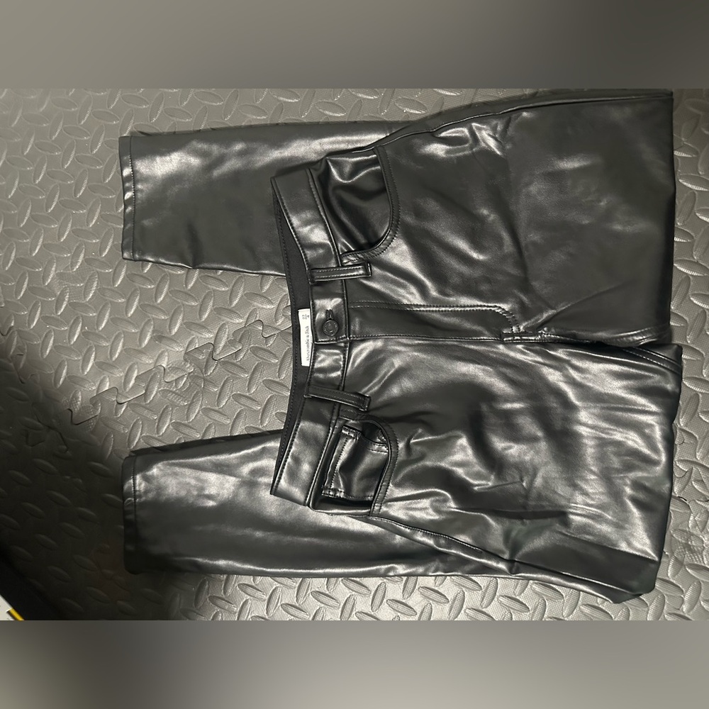 Abercrombie leather pants
